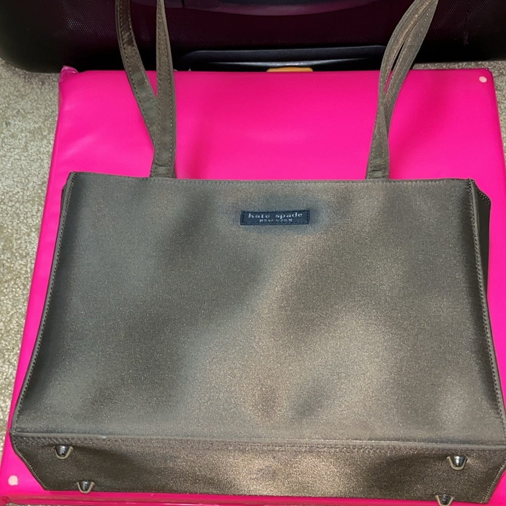 Kate Spade Army Green HandBag - Used condition